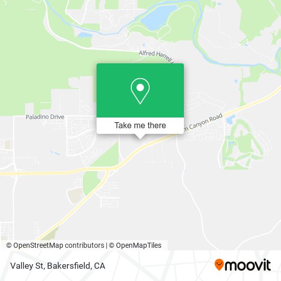 Valley St map
