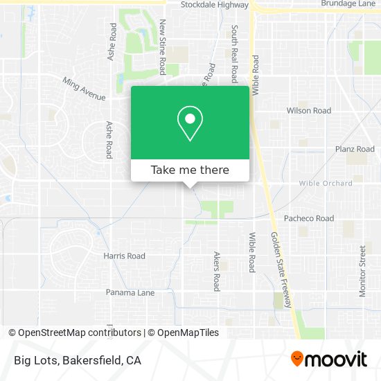 Big Lots map