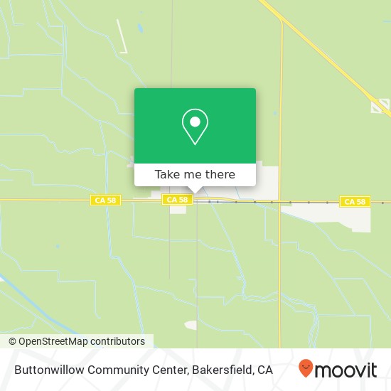 Buttonwillow Community Center map