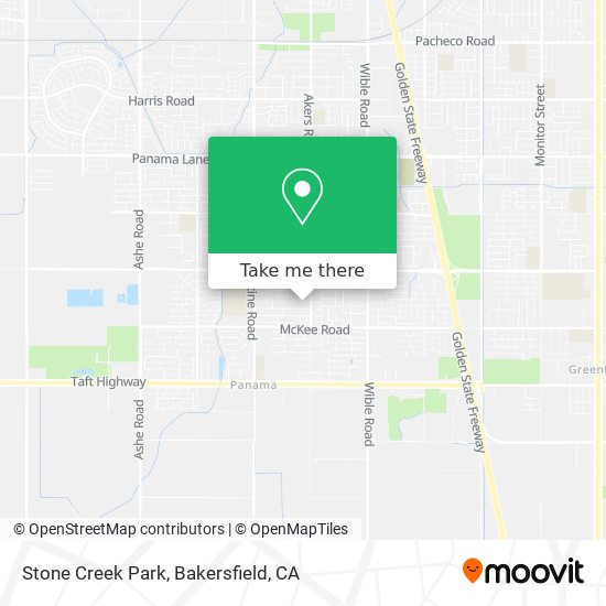 Stone Creek Park map