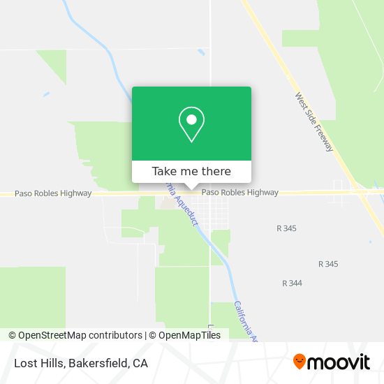 Mapa de Lost Hills