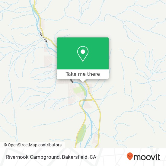 Rivernook Campground map