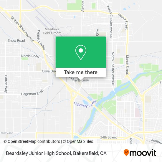 Mapa de Beardsley Junior High School