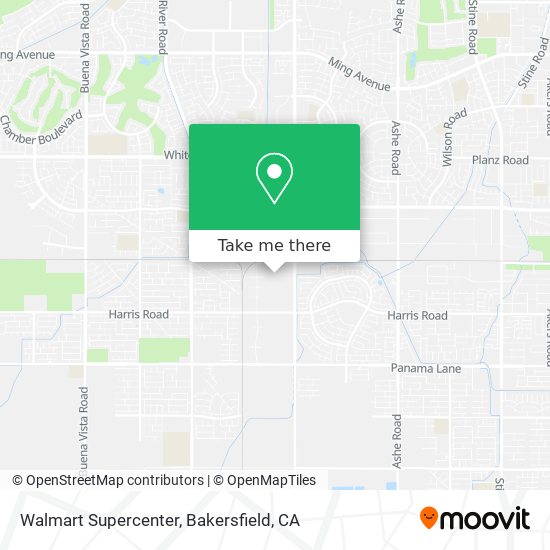 Walmart Supercenter map