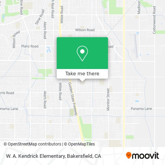 Mapa de W. A. Kendrick Elementary