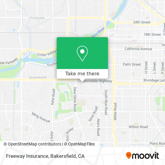 Freeway Insurance map