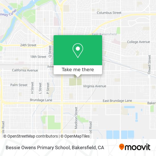 Bessie Owens Primary School map