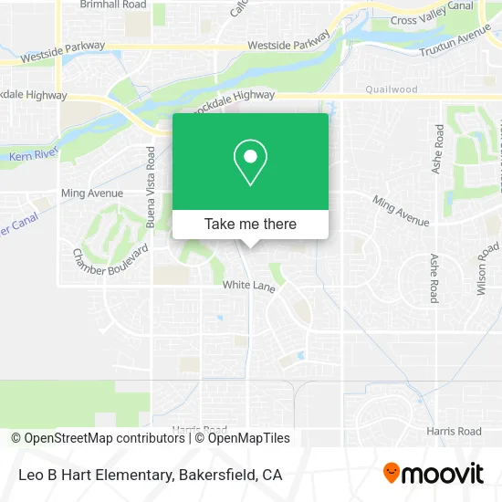 Leo B Hart Elementary map