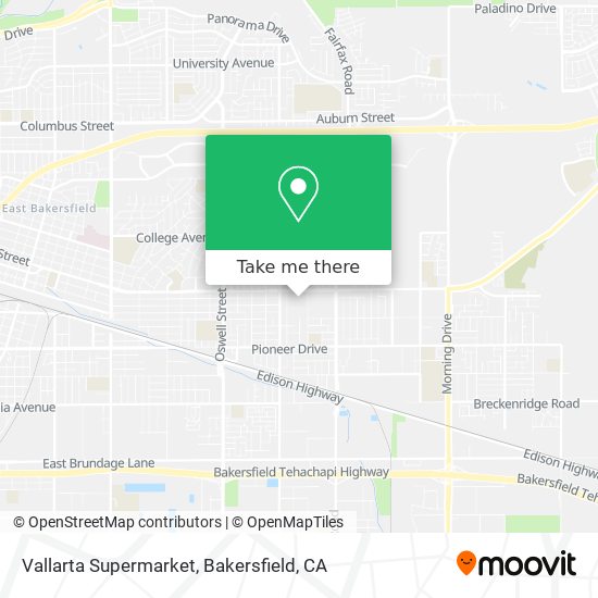 Mapa de Vallarta Supermarket