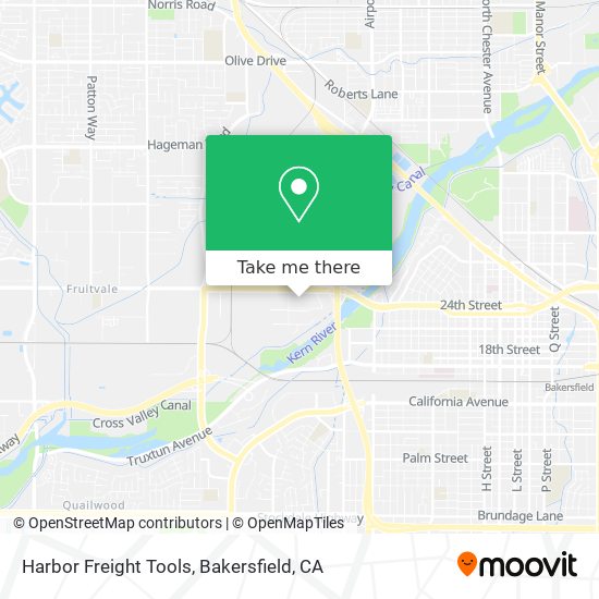 Harbor Freight Tools map