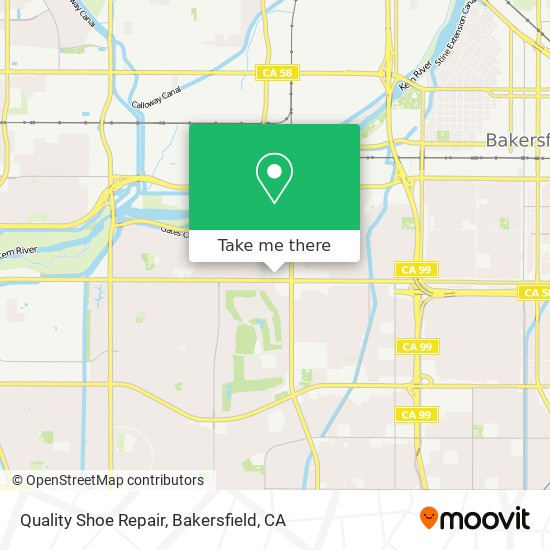 Quality Shoe Repair map