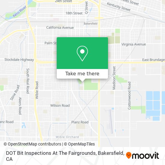 DOT Bit Inspections At The Fairgrounds map