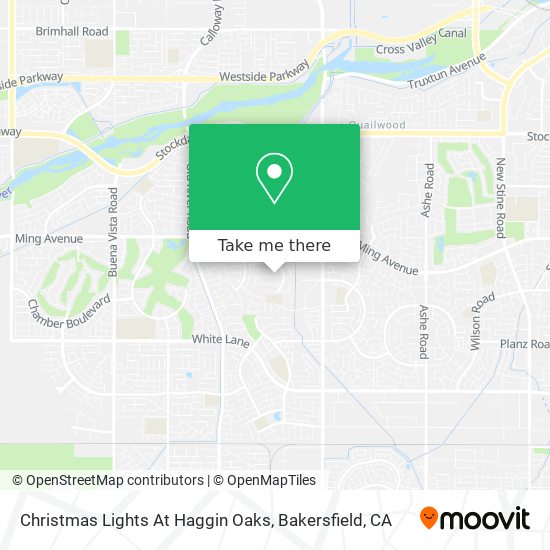 Christmas Lights At Haggin Oaks map