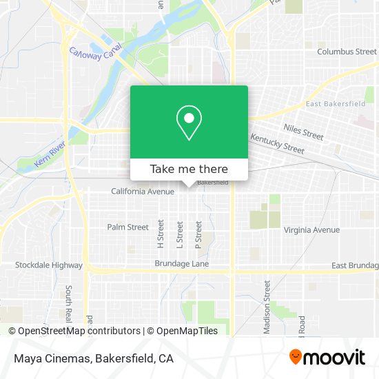 Maya Cinemas map