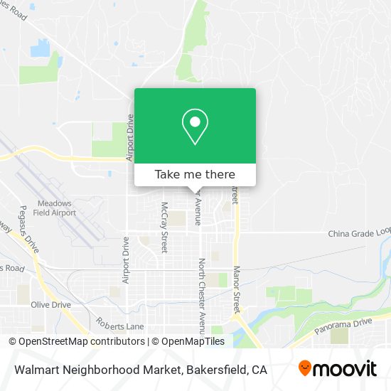 Mapa de Walmart Neighborhood Market