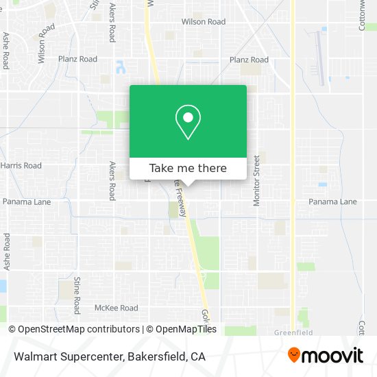 Walmart Supercenter map