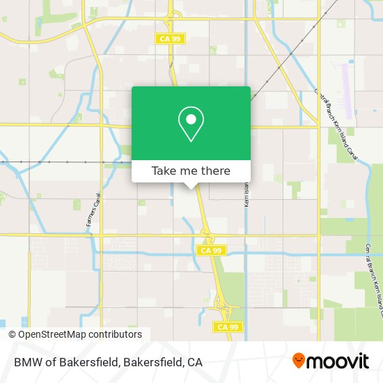 Mapa de BMW of Bakersfield