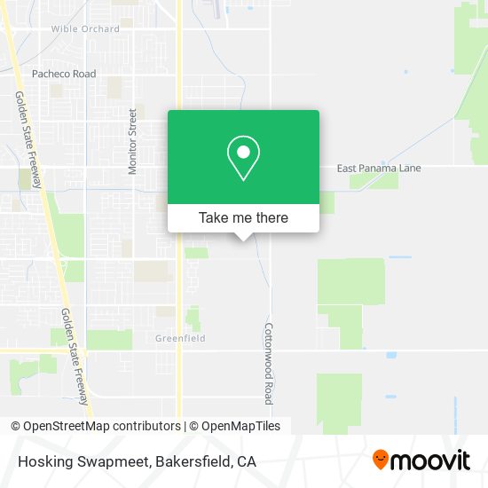 Hosking Swapmeet map