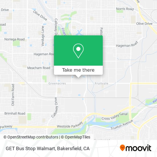 Mapa de GET Bus Stop Walmart