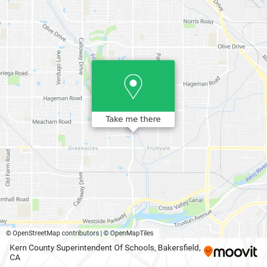 Kern County Superintendent Of Schools map