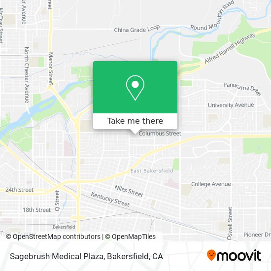 Sagebrush Medical Plaza map