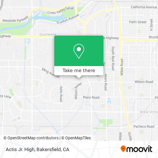 Actis Jr. High map
