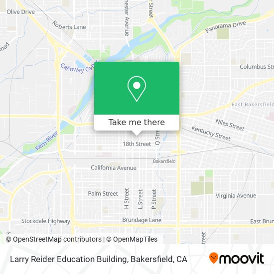 Larry Reider Education Building map