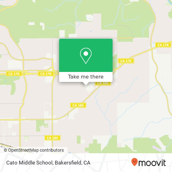 Mapa de Cato Middle School