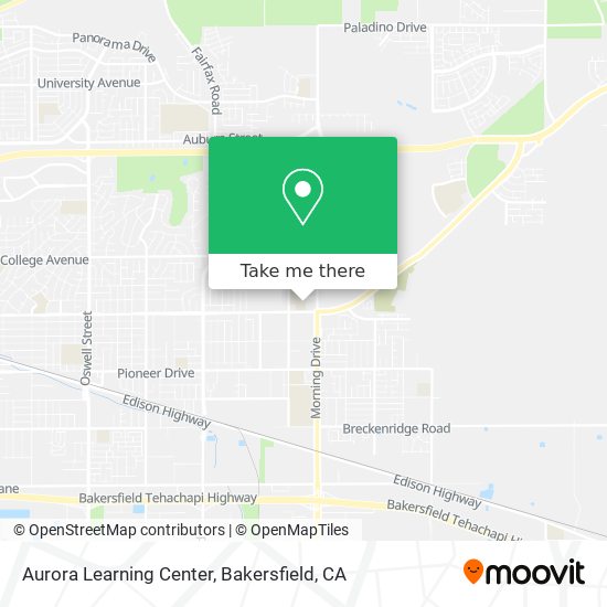 Aurora Learning Center map