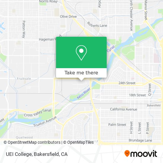How to get to UEI College in Bakersfield, CA by Bus?