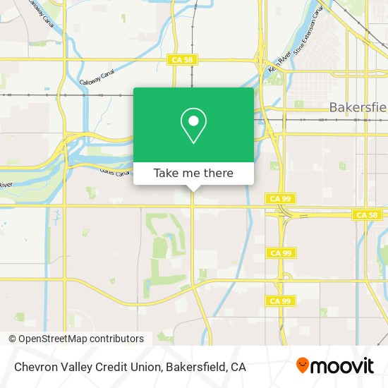 Chevron Valley Credit Union map