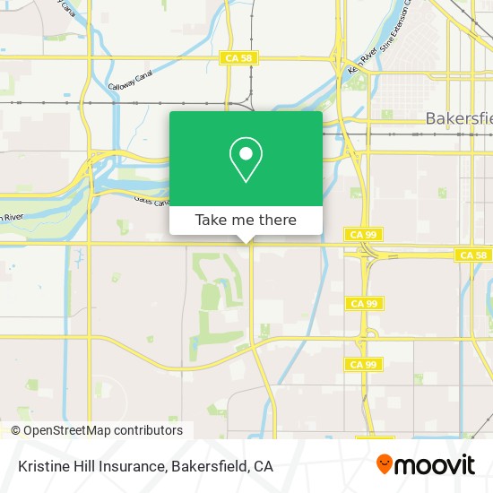 Kristine Hill Insurance map