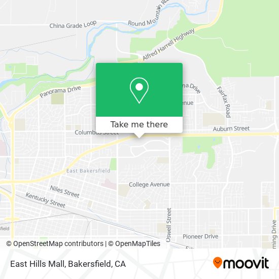 East Hills Mall Map How To Get To East Hills Mall In Bakersfield, Ca By Bus?
