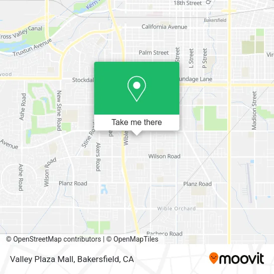 Valley Plaza Mall map