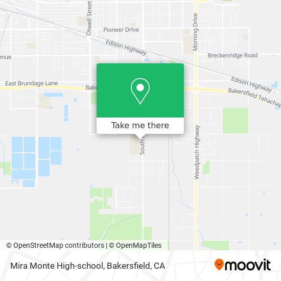 Mira Monte High-school map