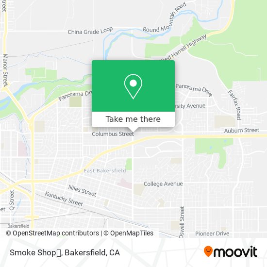 Mapa de Smoke Shop