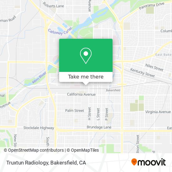 Mapa de Truxtun Radiology