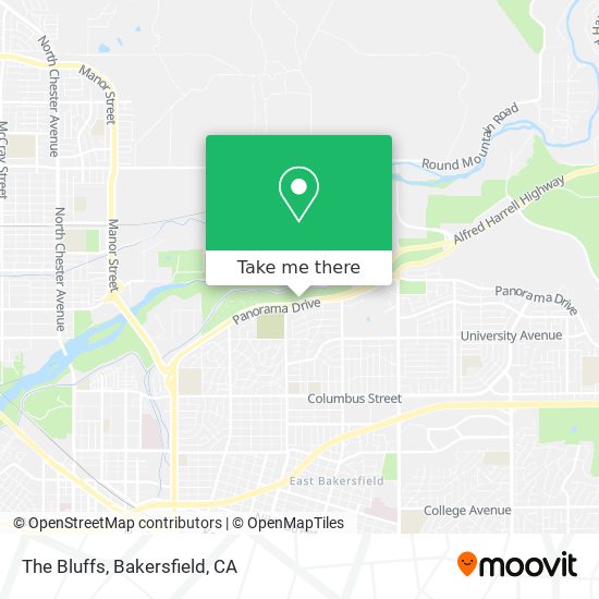 Mapa de The Bluffs