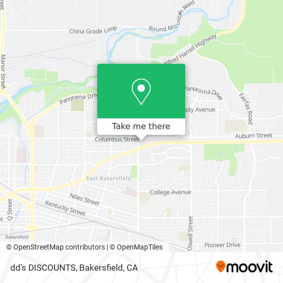 dd's DISCOUNTS map