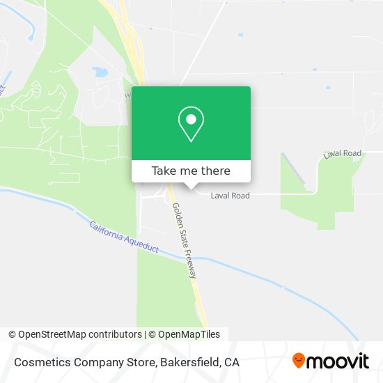 Mapa de Cosmetics Company Store