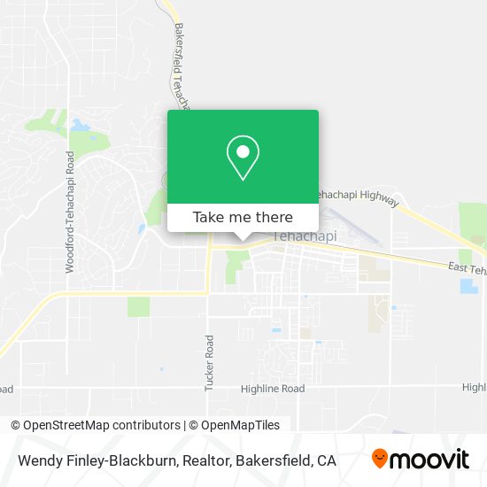 Wendy Finley-Blackburn, Realtor map