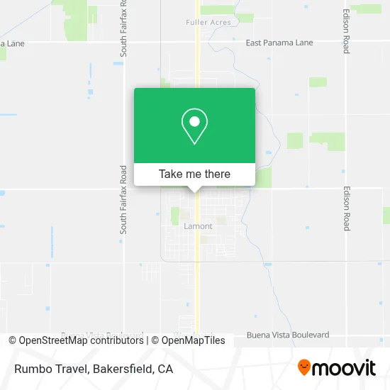 Rumbo Travel map