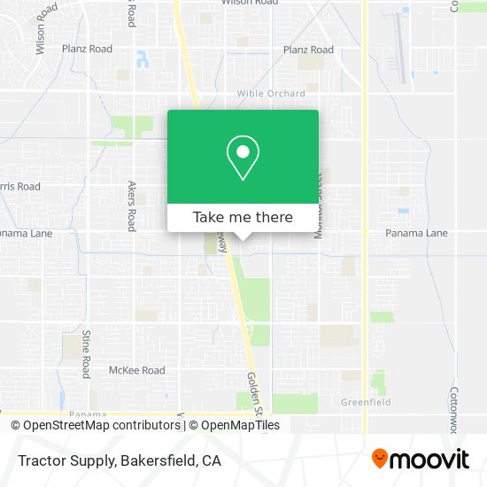 Tractor Supply map