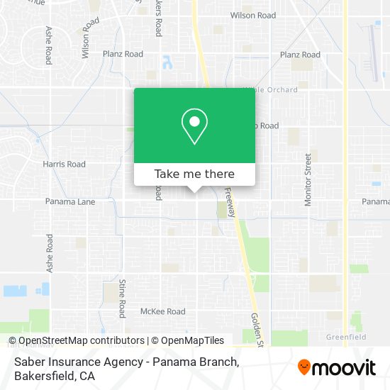 Saber Insurance Agency - Panama Branch map