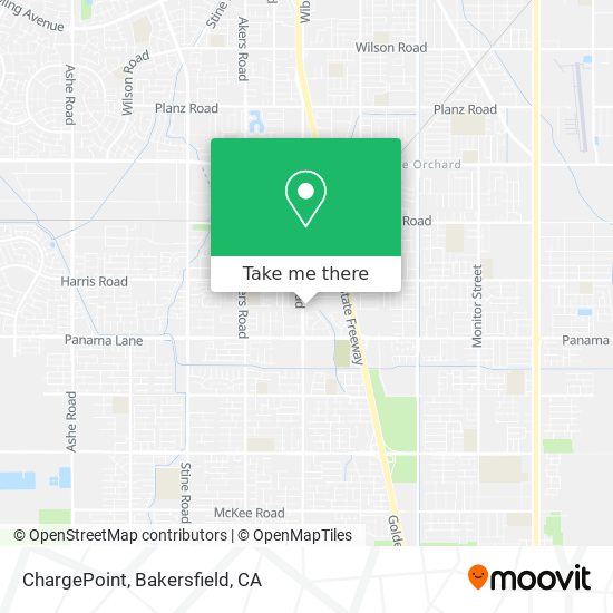 ChargePoint map