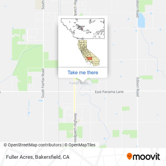 Mapa de Fuller Acres