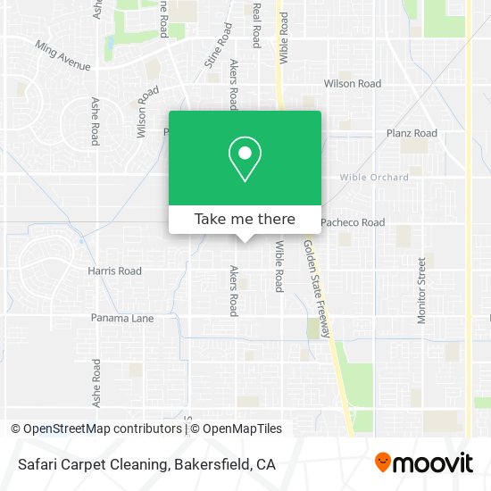 Mapa de Safari Carpet Cleaning