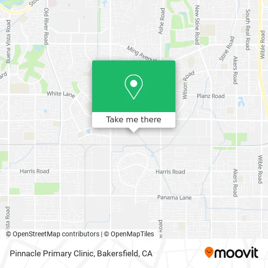 Mapa de Pinnacle Primary Clinic