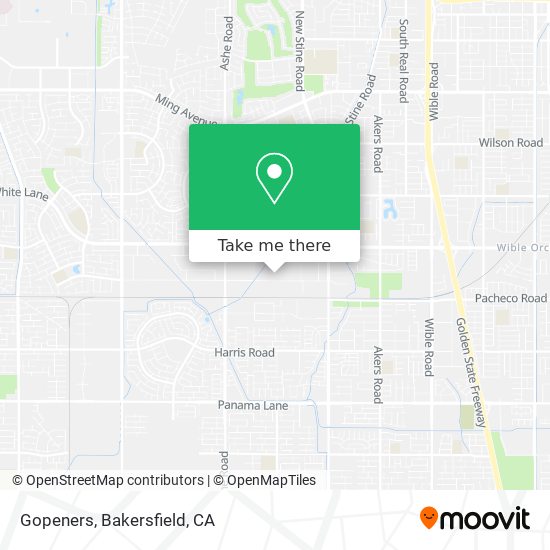Gopeners map