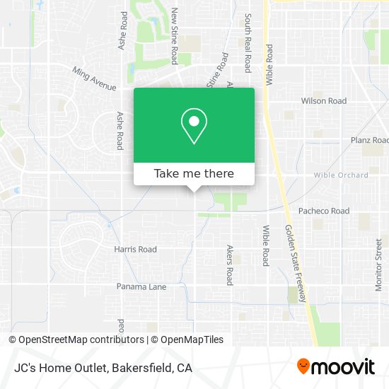 JC's Home Outlet map
